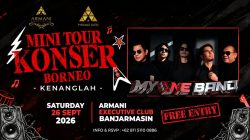 My One Band Siap Gelar Mini Tour Konser Borneo di Banjarmasin pada 26 September