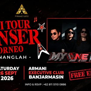My One Band Siap Gelar Mini Tour Konser Borneo di Banjarmasin pada 26 September