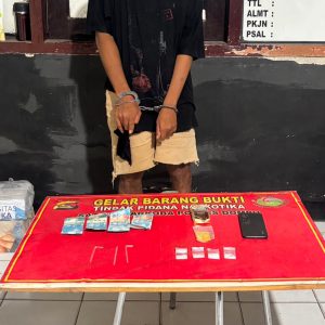 Juragan Sabu Yang Bermukim di Tanju Di Bungkam Tim Elit Satresnarkoba Polres Dompu, Sita BB 3,40 Gram