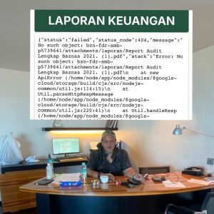 MAKI Jatim Soroti Laman Laporan Keuangan Baznas Jatim yang Error, Desak Transparansi hingga Audit