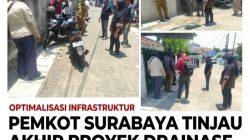 Tingkatkan Kualitas Infrastruktur, Kelurahan Bongkaran Gelar Serah Terima Teknis Terakhir Proyek U-Ditch
