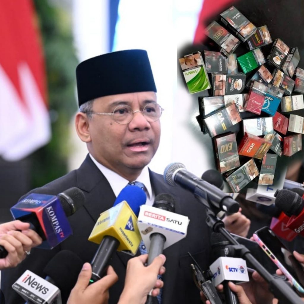 Menkeu Suahasil Perintahkan Bea Cukai Gempur Rokok Ilegal, Potensi Penerimaan Hilang Rp59,86 Triliun