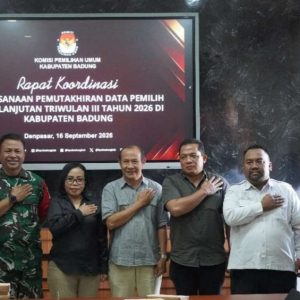 16.253 DATA PEMILIH TURUN DARI KPU RI, KPU BADUNG LANGSUNG  “SISIR” HINGGA DESA DAN LAPAS