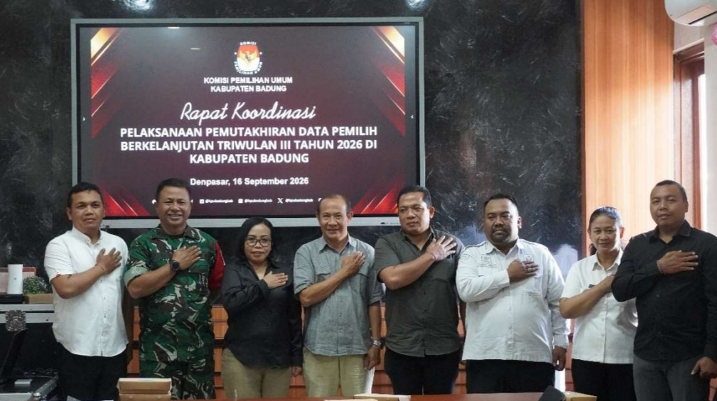 16.253 DATA PEMILIH TURUN DARI KPU RI, KPU BADUNG LANGSUNG  “SISIR” HINGGA DESA DAN LAPAS