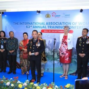 Kapolri Resmi Buka IAWP Training Conference 2026 di Bali, Diikuti Polwan dari 43 Negara