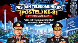 Kapolda Banten Irjen Pol Hengki: Hari Bhakti Postel ke-81 Momentum Perkuat Konektivitas Digital Indonesia