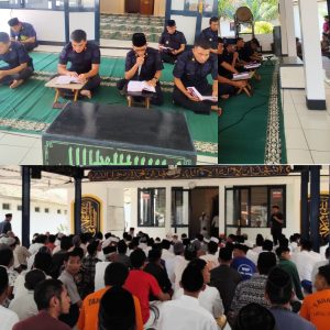Tingkatkan Ikhtiar Spiritual, Lapas Batang Gelar Doa Bersama dan Salat Jumat Berjamaah