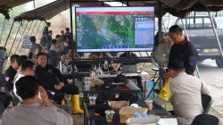 Kapolda Kalteng Tinjau Hasil Pembasahan Karhutla di Manduhara Ujung, Penggunaan Cairan X-Fire Dinilai Efektif