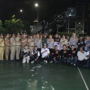 Cegah Kamtibmas, Kapolres Jakbar Pimpin Patroli Skala Besar Bersama Tiga Pilar