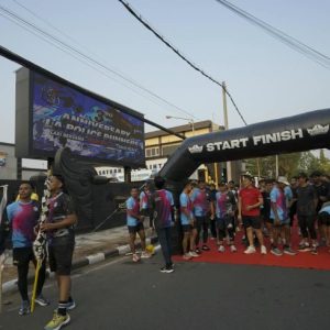 Polres Lamongan Gelar Aniversary 3 Tahun LA Police Runners, Lari Bersama Sehat Bersama Solid Selalu