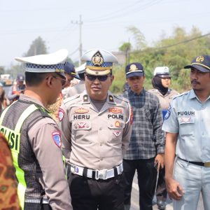 Jalan Raya Krikilan Driyorejo Dikaji sebagai Blackspot, Satlantas Polres Gresik Gandeng Tim Ahli