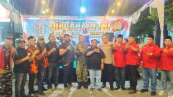 Tasyakuran HUT TNI ke-81, Koramil 0830-12/Kenjeran Perkuat Sinergi TNI, Polri dan Masyarakat