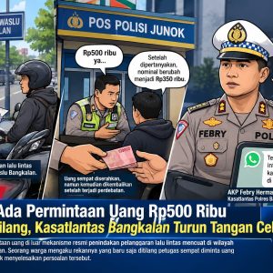Diduga Ada Permintaan Uang Rp500 Ribu Setelah Tilang, Kasatlantas Bangkalan Turun Tangan Cek Anggota