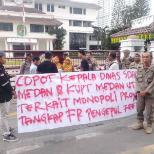 GEMPET-SU Desak Evaluasi Kadis SDABMBK Medan, Soroti Dugaan Pengondisian Proyek