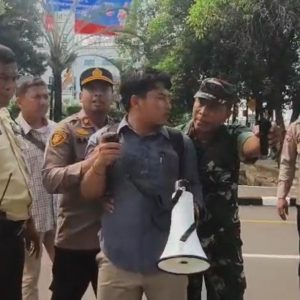 Viral APMPEMUS Demo Diancam dan Dihalangi, Teriakkan Copot Jatmiko