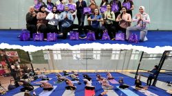 DUKUNG GAYA HIDUP SEHAT, PREMIER PLACE HOTEL GANDENG FLYING PADEL GELAR YOGA X PADEL 