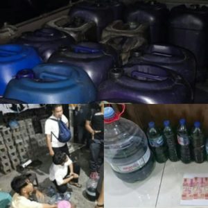 Polda Bali Bongkar Penimbunan 300 Liter Solar Subsidi di Tabanan