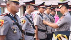 Rotasi Empat Perwira Di Jajaran Kepolisian Resor Dompu, Kasat Narkoba, Kapolsek Hu,u, Kapolsek Pekat dan Kasat Tahti