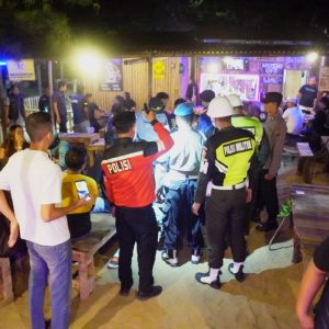 Polres Pacitan Razia Pekat, Sasar THM hingga Kawasan Wisata dan Tes Urine Pengunjung