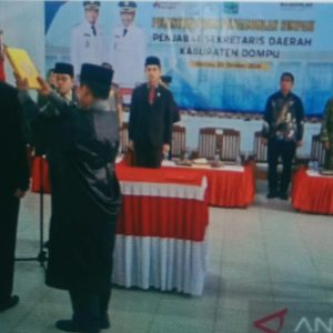 Pj Sekda Lama Berakhir, Dan Pj Sekda Baru Di Lantik Bupati Dompu, Tingkatkan Profesionalitas dan Pelayanan Terbaik.