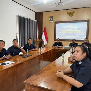 Wujudkan Birokrasi Berkualitas, Pejabat Manajerial dan Fungsional Lapas Batang Ikuti Sosialisasi Manajemen Talenta Kemenimipas Secara Virtual