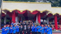 DPD KNPI Labuhanbatu Hadiri Peringatan Sumpah Pemuda di Lapangan Ika Bina Bersama Forkopimda
