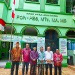 Ditengah Dinamika Aksi Massa, Ratusan Santri Khairul Ummah Serukan Persatuan dan Perdamaian