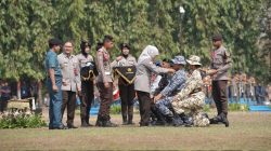 Khofifah Pimpin Pembaretan SMA Negeri Taruna Jatim, Tanamkan Disiplin dan Jiwa Kepemimpinan