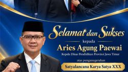 Aries Agung Paewai Raih Satyalancana Karya Satya 30 Tahun, Komitmen Majukan Pendidikan Jawa Timur