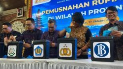 Polda Bali dan BI Musnahkan 3.731 Lembar Rupiah Palsu, Masyarakat Diimbau Waspada