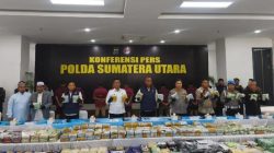 Polda Sumut Gagalkan Peredaran 244 Kg Sabu dari Aceh ke Medan